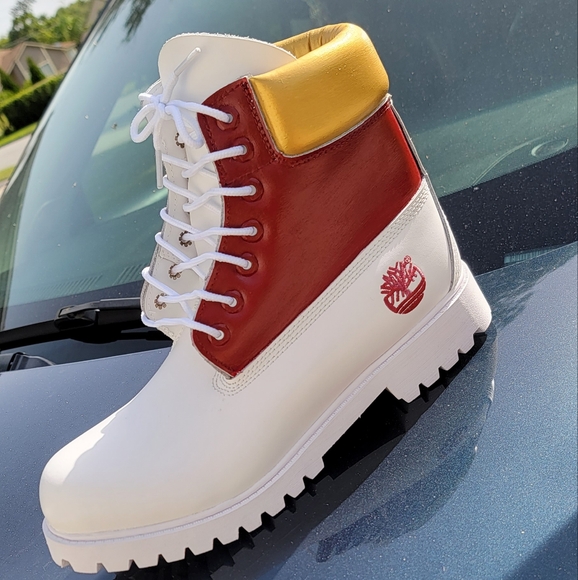 Timberland boots New with box custom Waterproof - Picture 2 of 3